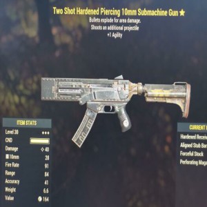 submachine gun fallout 4