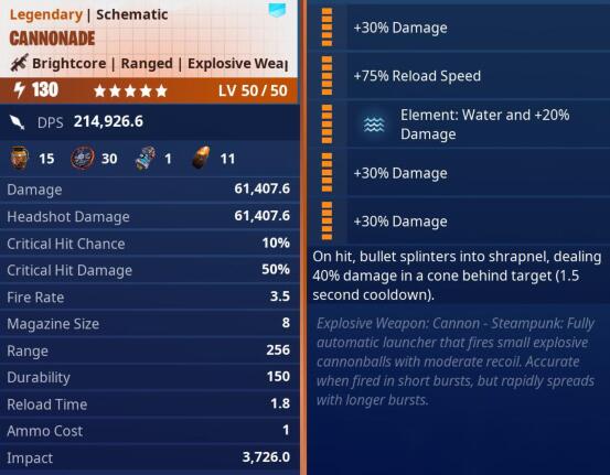 Cannonade Water 5 Stars PL130 Max Perks 02.jpg