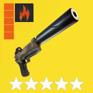 PL130 Whisper.45 Fire Max Perks