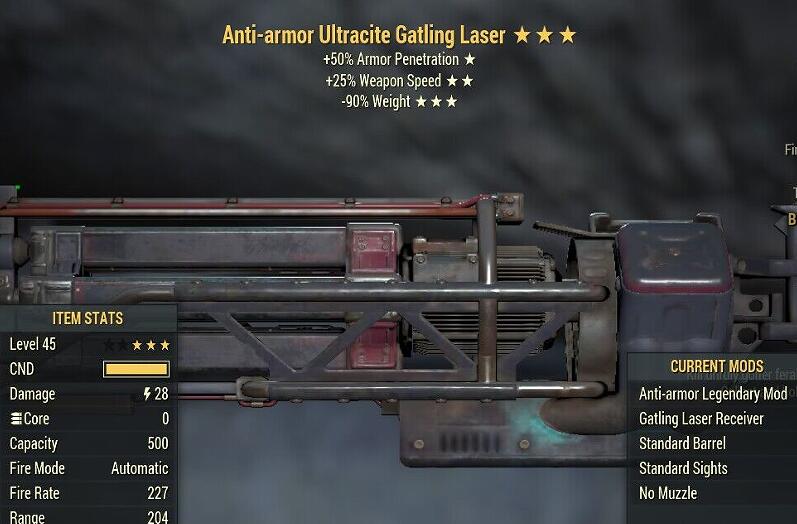 Anti-armor 25WS 90RW Gatling Laser 3 Stars Level 45 PC 02.jpg