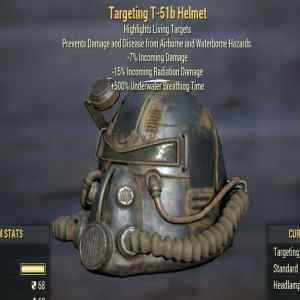 Targeting T-51b Helmet Level 50