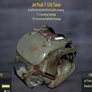 Jet Pack T-51b Torso Level 50