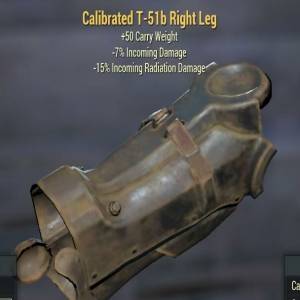 Calibrated T-51b Right Leg Level 50