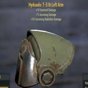 Hydraulic T-51b Left Arm Level 50