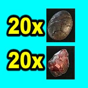 20x Shard of Agony 20x Mucus-Slick Egg