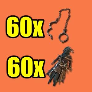 60x Sandscorched Shackles 60x Pincushioned Doll